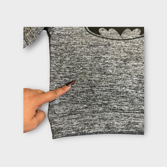 DC Comics Batman Gray Hoodie Sweatshirt - Picture 3 of 5